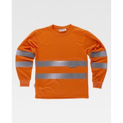 CAMISETA REF.C3933 NARANJA A.V. T-M