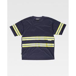 CAMISETA REF.C3936 MARINO+AMARILLO A.V. T-M
