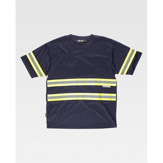 CAMISETA REF.C3936 MARINO+AMARILLO A.V. T-M