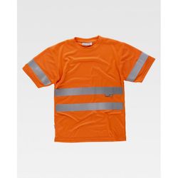 CAMISETA REF.C3945 NARANJA A.V. T-XL