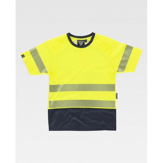 CAMISETA REF.C3995 AMARILLO A.V.+MARINO T-L