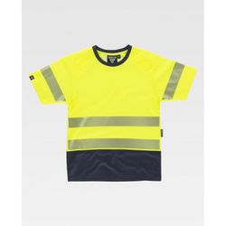 CAMISETA REF.C3995 AMARILLO A.V.+MARINO T-XXL