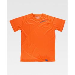 CAMISETA REF.S6610 NARANJA A.V. T-M