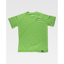 CAMISETA REF.S6610 VERDE FLUOR T-L