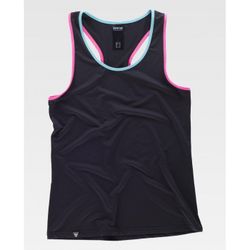 CAMISETA REF.S7520 NEGRO T-M