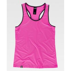 CAMISETA REF.S7520 ROSA FLUOR T-L