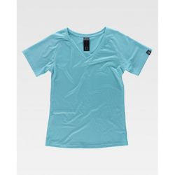 CAMISETA REF.S7525 TURQUESA T-L