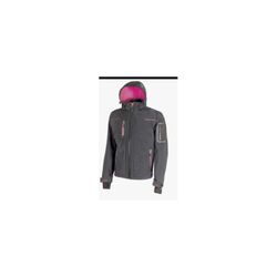 CAMISETA SPACE LADY GREY FUCSIA-2XL