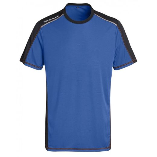 CAMISETA TECNICA HALLEY AZUL/NEGRA 4XL