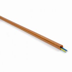 *CANAL INSTALACIONES PEQUEÑO 11X9MM ADHESIVO MADERA CLARA