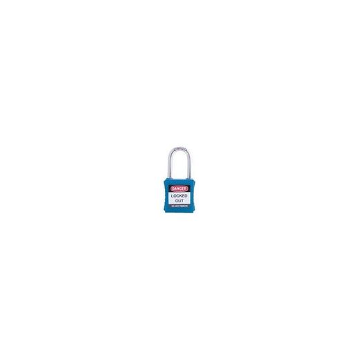 CANDADO ARCO NORMAL ACERO INOX. SF40AN AZUL