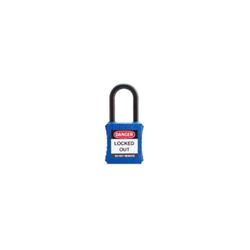 CANDADO ARCO NORMAL ACERO NYLON SF40PN AZUL