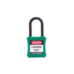 CANDADO ARCO NORMAL ACERO NYLON SF40PN VERDE