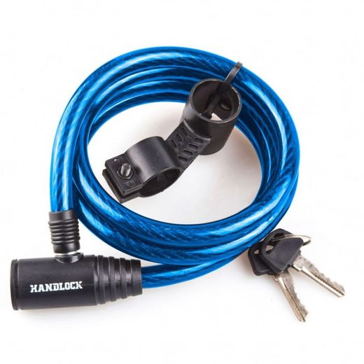 CANDADO BICI ESPIRAL LLAVE 10MMX120CM.