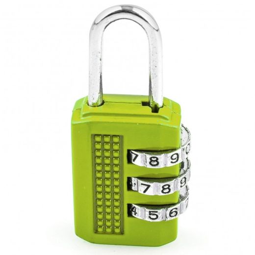CANDADO COMBIT-HANDLOCK 3 NUM. 25 VERDE