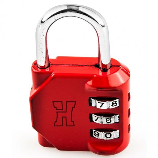 CANDADO COMBIT-HANDLOCK 3 NUM. 30 ROJO