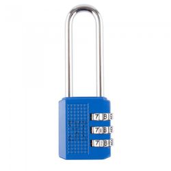 CANDADO COMBIT-HANDLOCK 3 NUM.A/L AZUL