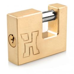 CANDADO LATON TIPO U HANDLOCK 70 MM.