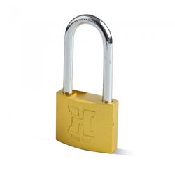 CANDADO LATONADO HANDLOCK A/L 25MM 3LL