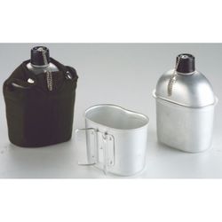 CANTIMPLORA ALUMINIO ARMY 1 LT.