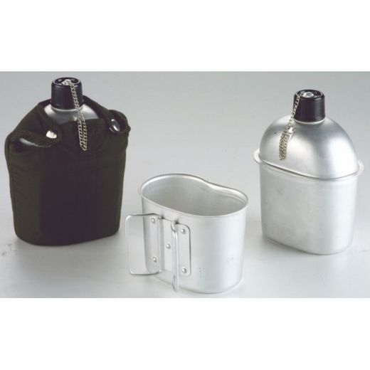 CANTIMPLORA ALUMINIO ARMY 1 LT.