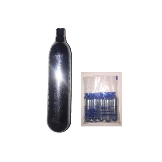 CAPSULA CO2 DE 12 GR. PARA AIRE COMPRIMIDO. 5 UND.