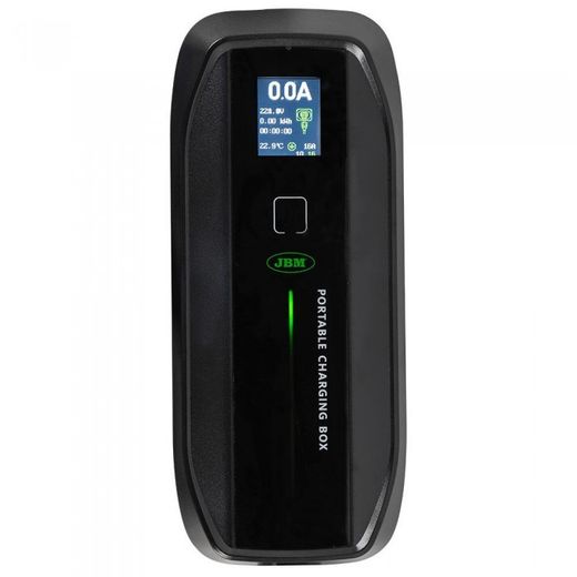 CARGADOR PORTATIL 16 A, CON CABLE DE CARGA TIPO 2