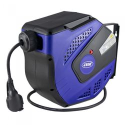 CARRETE DE CABLE ELECTRICO 21M - AZUL