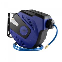 CARRETE DE MANGUERA DE AIRE 11M AZUL
