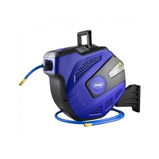 CARRETE DE MANGUERA DE AIRE 22M- AZUL