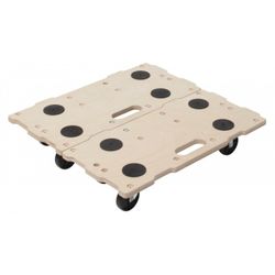 CARRETILLA PARA MUEBLES CON ESTANTES EN PUZLE FT 400, AMPLIABLE SEGUN SE REQUIERA, CAPACIDAD DE CARGA 400 KG
