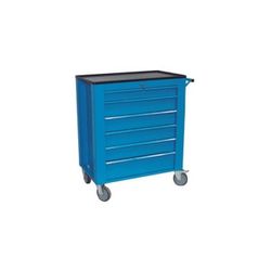 CARRO PARA HERRAMIENTAS MWGR83 - AZUL 5 CAJONES