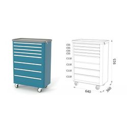 CARRO TALLER 640X360X915 117 3