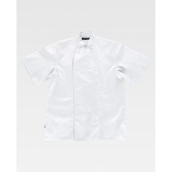 CASACA BASICA UNISEX COCINA REF.B9001 BLANCO T-M
