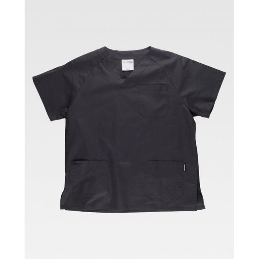 CASACA MANGA CORTA REF.B9110 NEGRO T-XXL