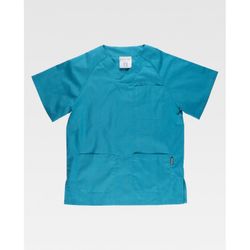 CASACA MANGA CORTA REF.B9110 TURQUESA T-XXL