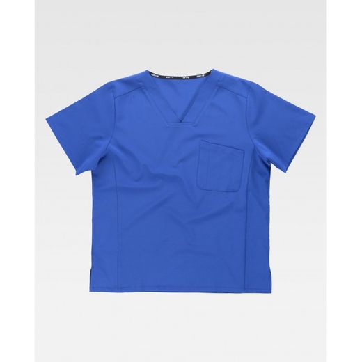 CASACA UNISEX MANGA CORTA REF.B6851 AZULINA T-3XL