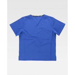 CASACA UNISEX MANGA CORTA REF.B6851 AZULINA T-XL