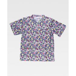 CASACA UNISEX MANGA CORTAREF.B9812 ESTAMPADO T-S