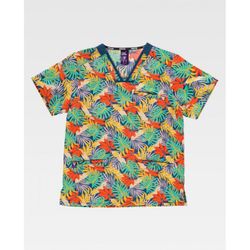 CASACA UNISEX MANGA CORTAREF.B9859 ESTAMPADO T-XL
