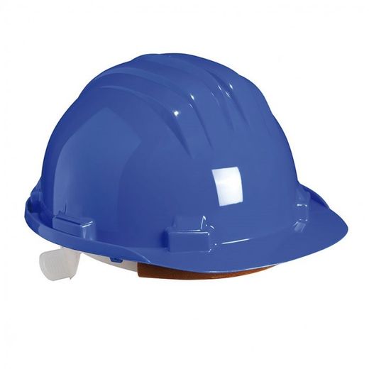 CASCO SEGURIDAD CLIMAX CON BANDA DESUDADORA COLOR AZUL