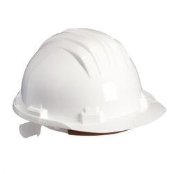 CASCO SEGURIDAD CLIMAX CON BANDA DESUDADORA COLOR BLANCO