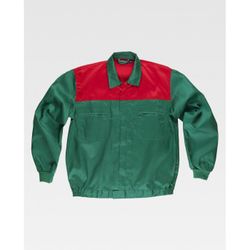CAZADORA REF.C1101 VERDE+ROJO T-56