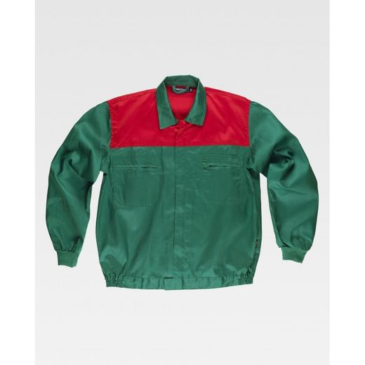 CAZADORA REF.C1101 VERDE+ROJO T-58