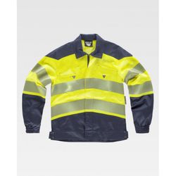 CAZADORA REF.C2710 MARINO+AMARILLO A.V. T-XL
