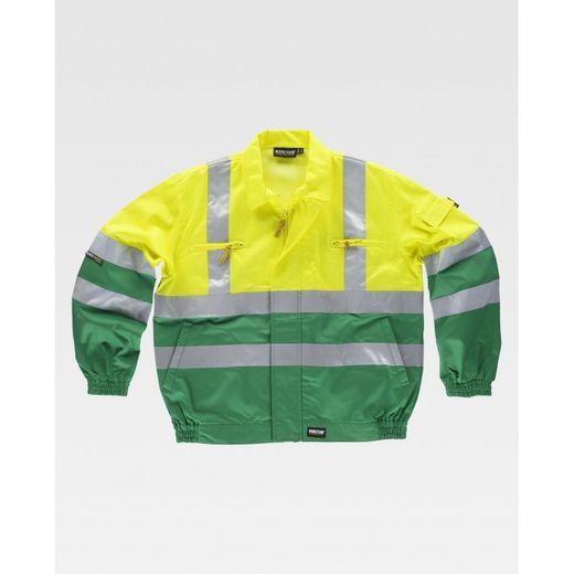 CAZADORA REF.C3311 VERDE+AMARILLO A.V. T-S