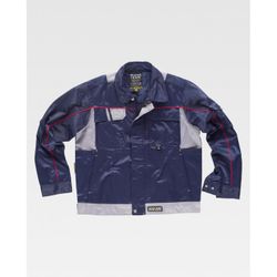 CAZADORA REF.WF1901 MARINO+GRIS T-L