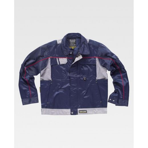 CAZADORA REF.WF1901 MARINO+GRIS T-L