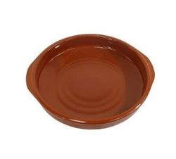 CAZUELA BARRO CLASICA C/ASAS 24 CM.