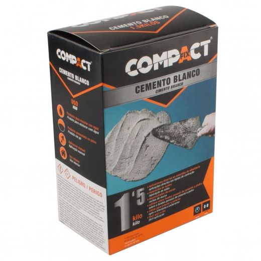 CEMENTO BLANCO 1,5 KG. COMPACT